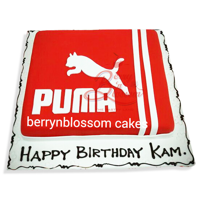 puma soccer cake